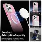 For iPhone 16 Pro Candy Diamond Magsafe Frosted PC Hybrid TPU Phone Case(Red) - 3