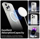 For iPhone 14 Pro Max Candy Diamond Magsafe Frosted PC Hybrid TPU Phone Case(White) - 3