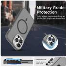 For iPhone 13 Pro Candy Diamond Magsafe Frosted PC Hybrid TPU Phone Case(Black) - 2
