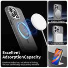 For iPhone 13 Pro Candy Diamond Magsafe Frosted PC Hybrid TPU Phone Case(Black) - 3