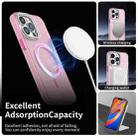 For iPhone 13 Pro Candy Diamond Magsafe Frosted PC Hybrid TPU Phone Case(Red) - 3