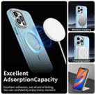 For iPhone 13 Pro Candy Diamond Magsafe Frosted PC Hybrid TPU Phone Case(Blue) - 3