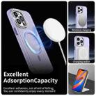 For iPhone 13 Pro Candy Diamond Magsafe Frosted PC Hybrid TPU Phone Case(Purple) - 3