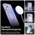 For iPhone 11 Pro Max Candy Diamond Magsafe Frosted PC Hybrid TPU Phone Case(Purple) - 3