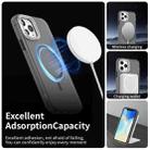 For iPhone 11 Pro Candy Diamond Magsafe Frosted PC Hybrid TPU Phone Case(Black) - 3