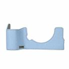 For Sony ILCE7RM5 / A7R5 Litchi Texture PU Leather Camera Half Case Base(Blue) - 2