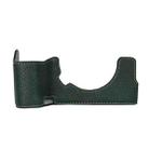 For Sony ILCE7RM5 / A7R5 Litchi Texture PU Leather Camera Half Case Base(Green) - 2