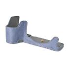 For Sony ILCE-6700 / A6700 Litchi Texture PU Leather Camera Half Case Base(Blue) - 2