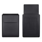 PU05 Sleeve Leather Case Carrying Bag with Small Storage Bag for 13.3 inch Laptop(Black) - 2