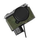 For Panasonic LUMIX S9 Litchi Texture PU Leather Camera Half Case Base(Green) - 2