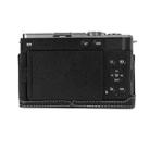 For Panasonic LUMIX S9 Litchi Texture PU Leather Camera Half Case Base(Black) - 3