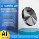 JNN A6 Portable Smart AI Magnetic Recorder Support APP Control, Memory:32GB(Black) - 5