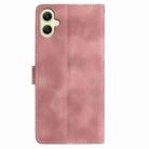 For Samsung Galaxy A06 4G Skin Feel Embossed Feather Leather Phone Case(Pink) - 3