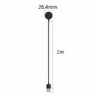 For Fossil Gen 6 / Gen 5 / Gen 4 xDfind USB Interface Magnetic Charging Cable, Length: 1m(Black) - 3