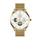 H77 1.43 inch AMOLED Screen Health & Fitness Smart Watch IP67 Waterproof Support BT Call(Gold) - 2