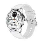 H77 1.43 inch AMOLED Screen Health & Fitness Smart Watch IP67 Waterproof Support BT Call(White) - 1