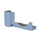 For Sony ZV-E10 Litchi Texture PU Leather Camera Half Case Base(Blue) - 3