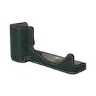 For Sony ZV-E10 Litchi Texture PU Leather Camera Half Case Base(Green) - 3