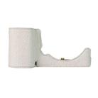 For Sony ZV-E10 Litchi Texture PU Leather Camera Half Case Base(White) - 2