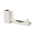For Sony ZV-E10 Litchi Texture PU Leather Camera Half Case Base(White) - 3