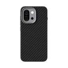 For OnePlus 13T ABEEL C Carbon Fiber Series 6D Micro Relief MagSafe Phone Case(Black) - 2