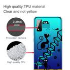 For Huawei P smart 2020 Coloured Drawing Pattern Highly Transparent TPU Protective Case(Stair Cat) - 3