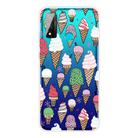 For Huawei P smart 2020 Coloured Drawing Pattern Highly Transparent TPU Protective Case(Ice Cream) - 1