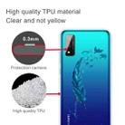 For Huawei P smart 2020 Coloured Drawing Pattern Highly Transparent TPU Protective Case(Feather) - 3