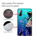 For Huawei P smart 2020 Coloured Drawing Pattern Highly Transparent TPU Protective Case(Girl) - 3
