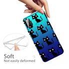 For Huawei P smart 2020 Coloured Drawing Pattern Highly Transparent TPU Protective Case(Black Cat) - 2