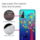 For Huawei P smart 2020 Coloured Drawing Pattern Highly Transparent TPU Protective Case(Tree Cat) - 3