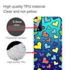 For Huawei P smart 2020 Coloured Drawing Pattern Highly Transparent TPU Protective Case(Love) - 3