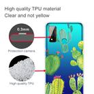 For Huawei P smart 2020 Coloured Drawing Pattern Highly Transparent TPU Protective Case(Icactus) - 3