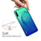 For Huawei P40 Lite E Coloured Drawing Pattern Highly Transparent TPU Protective Case(Feather) - 2