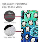 For Huawei P40 Lite E Coloured Drawing Pattern Highly Transparent TPU Protective Case(Penguin) - 3