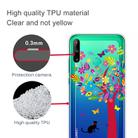 For Huawei P40 Lite E Coloured Drawing Pattern Highly Transparent TPU Protective Case(Tree Cat) - 3