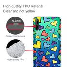 For Huawei P40 Lite E Coloured Drawing Pattern Highly Transparent TPU Protective Case(Love) - 3