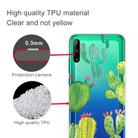 For Huawei P40 Lite E Coloured Drawing Pattern Highly Transparent TPU Protective Case(Icactus) - 3