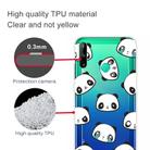 For Huawei P40 Lite E Coloured Drawing Pattern Highly Transparent TPU Protective Case(Emoji Bear) - 3