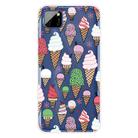 For Huawei Y5p (2020) Coloured Drawing Pattern Highly Transparent TPU Protective Case(Ice Cream) - 1