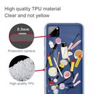 For Huawei Y5p (2020) Coloured Drawing Pattern Highly Transparent TPU Protective Case(Cosmetic) - 2
