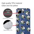 For Huawei Y5p (2020) Coloured Drawing Pattern Highly Transparent TPU Protective Case(Panda) - 3