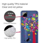 For Huawei Y5p (2020) Coloured Drawing Pattern Highly Transparent TPU Protective Case(Tree Cat) - 3