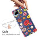 For Huawei Y5p (2020) Coloured Drawing Pattern Highly Transparent TPU Protective Case(Donuts) - 2