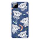 For Huawei Y5p (2020) Coloured Drawing Pattern Highly Transparent TPU Protective Case(Koala) - 1