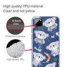 For Huawei Y5p (2020) Coloured Drawing Pattern Highly Transparent TPU Protective Case(Koala) - 3