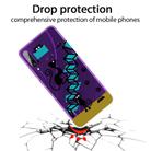 For Huawei Y6p (2020) Coloured Drawing Pattern Highly Transparent TPU Protective Case(Stair Cat) - 2