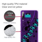 For Huawei Y6p (2020) Coloured Drawing Pattern Highly Transparent TPU Protective Case(Stair Cat) - 3