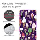 For Huawei Y6p (2020) Coloured Drawing Pattern Highly Transparent TPU Protective Case(Ice Cream) - 3