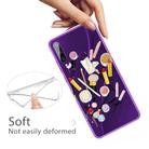 For Huawei Y6p (2020) Coloured Drawing Pattern Highly Transparent TPU Protective Case(Cosmetic) - 1